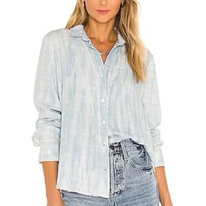 Bella Dahl Sky Blue Button-Down Shirt